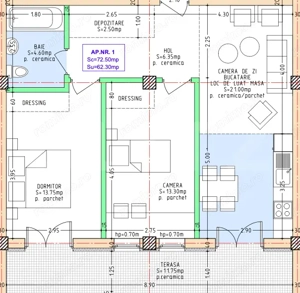  Apartament cu 3 camere, în bloc nou – finalizare februarie 2026 