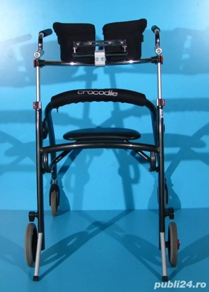 Cadru de mers cu roti adulti R82 Crocodile - imagine 3