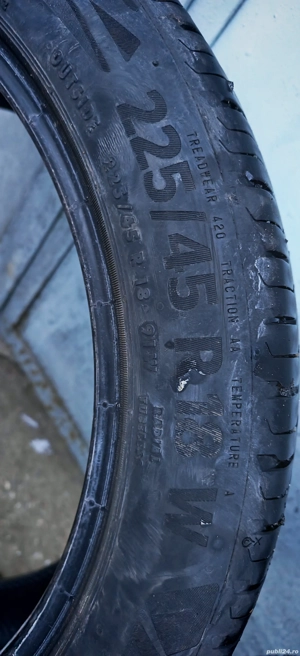 Vand 4 anvelope 225/45/R18 de vară - imagine 5