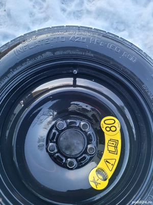 Roata rezerva SLIM 125/85/R16 - imagine 5