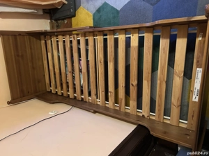 pat copii extensibil lemn IKEA Leksvik