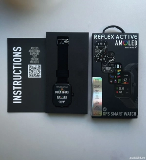  Reflex Active Series 44 Smartwatch (Negru) - imagine 4