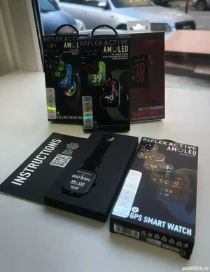  Reflex Active Series 44 Smartwatch (Negru) - imagine 5
