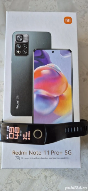 Xiaomi Redmi Note 11 Pro+ 5G+Cadou ceas Honor Band 5