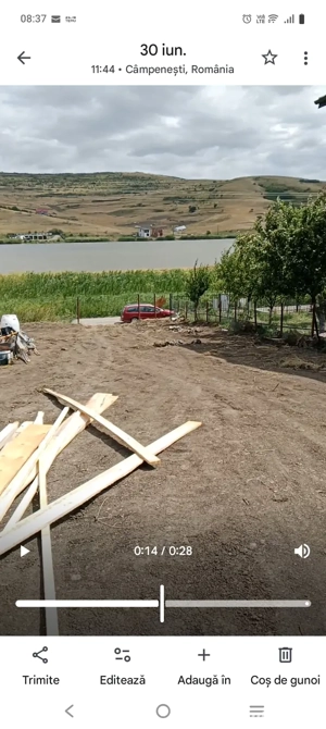 Vând sau schimb teren intravilan Câmpenești in fata lacului 