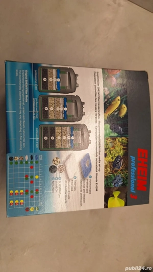 Set 5 bureti filtrare, Eheim, Professionel 3 250 350 600, pentru acvarii - imagine 2