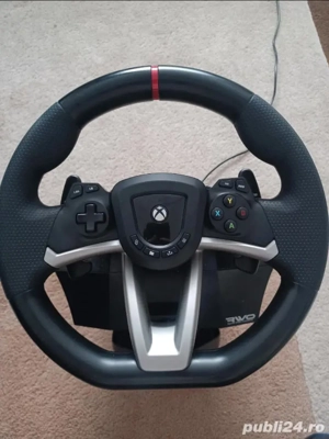 Vând Volan Gaming Xbox PC -PERFRCT functional!