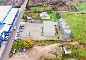 Baza de recepție și depozitare cereale | 880tone capacitate totala(4 celule)