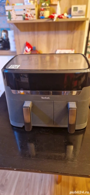 Friteuza Tefal dubla cu aer cald