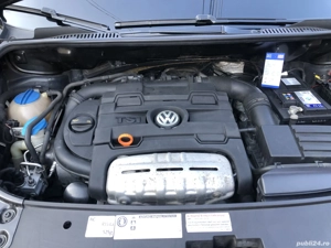 Vand VW TOURAN fab. 08. 2012 motor 1400 benzina , cutie Automata DSG , Piele, Navigatie, etc - imagine 9