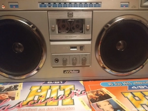 Radio-Casetofon Victor RC-M70 la 230v am fm stereo radio cass - imagine 2