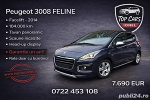 Peugeot 3008 Feline Benzina 2014