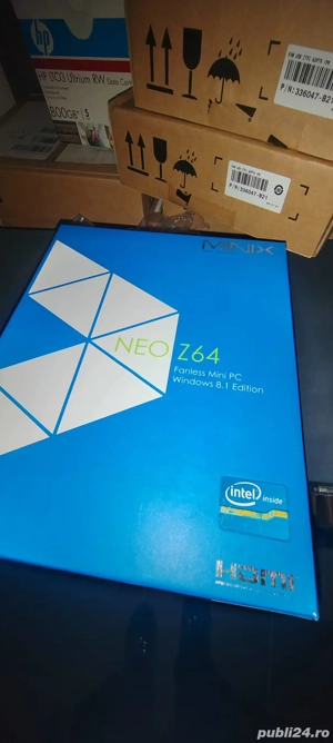 MINIX NEO Z64 Mini PC Fanless   Intel Atom   HDMI, Wi-Fi   Windows