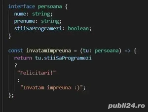 Meditatii informatica   Invata sa programezi - 85 lei   ora