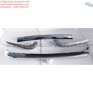 Ferrari 250 GT Coupé Cabriolet Pininfarina S2 (1956-1964) bumper by stainless steel new - imagine 2