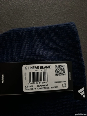 Vand Caciula Adidas, originala noua cu eticheta, pret 55 lei - imagine 2