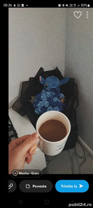 Trandafiri din satin.