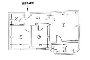 Apartament 2 camere decomandat, Ultracentral Libertății, Alexandria - imagine 9