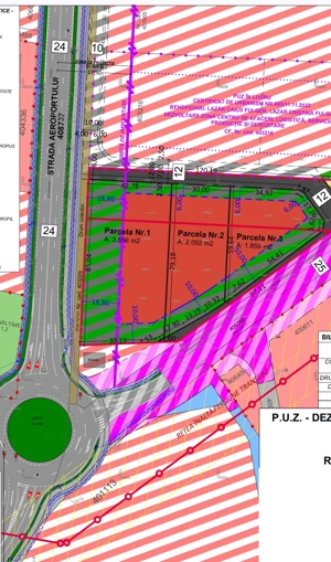 De vânzare teren intravilan 3566 mp aeroport Hella 