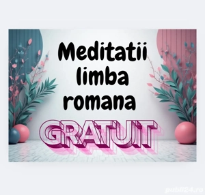 Meditatii limba romana GRATUIT