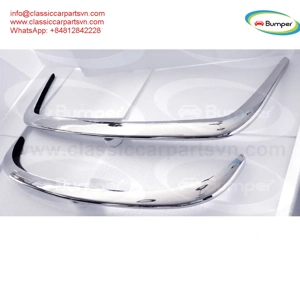 Ferrari 250 GT SWB California Spyder bumper by stainless steel new  - imagine 2