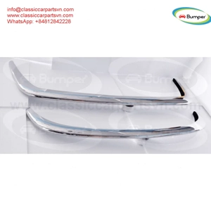 Ferrari 250 GT SWB California Spyder bumper by stainless steel new  - imagine 3