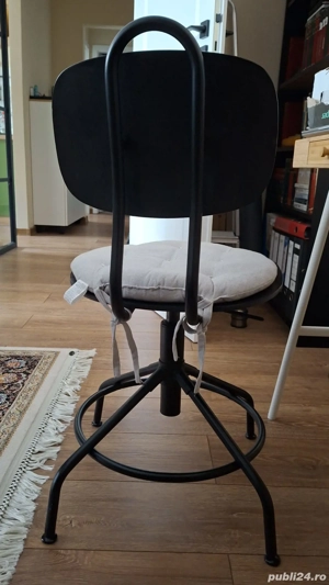 Scaun rotativ pentru birou, KULLABERG, negru