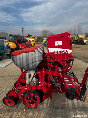 Semanatoare plante prasitoare pe 6 randuri Cansa cu bazin mare de fertilizare - imagine 5