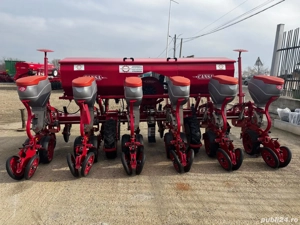 Semanatoare plante prasitoare pe 6 randuri Cansa cu bazin mare de fertilizare - imagine 2