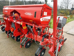 Semanatoare plante prasitoare pe 6 randuri Cansa cu bazin mare de fertilizare - imagine 10