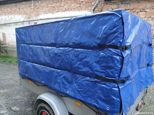 Prelata noua pentru remorca 750 kg. - imagine 4