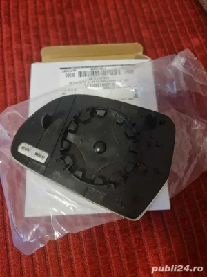 Sticla oglinda dreapta Skoda Octavia 2 Facelift 2004-2013 - imagine 2