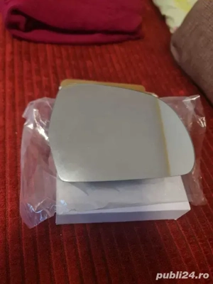 Sticla oglinda dreapta Skoda Octavia 2 Facelift 2004-2013