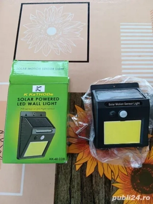 Iluminator led incarcare solara