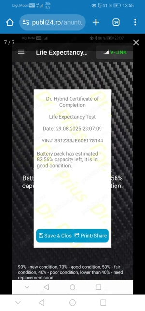 Vând Toyota auris hybrid  - imagine 8