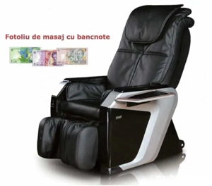 Fotoliu de masaj cu bancnote pentru diverse zone - imagine 3