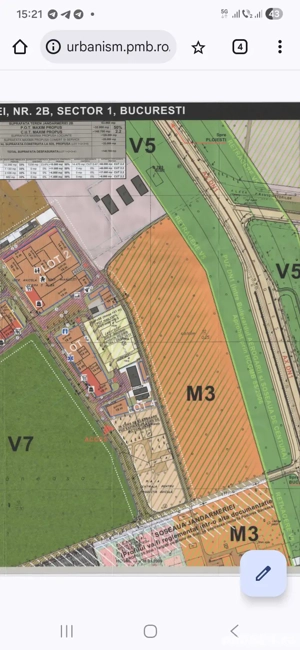 vand teren bucuresti 96.000 metri patrati zona m3 sector 1 pret super ieftin 222 euro metru patrat - imagine 7
