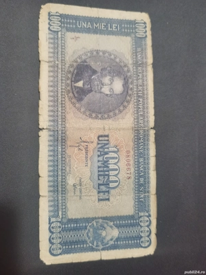 bancnota 1000 lei 1950