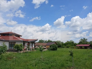 Casa superba in Tinca, 225 mp, 20 ari luciu de apa, teren fotbal, spatii verzi - imagine 8