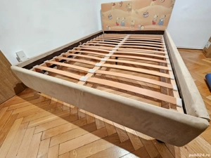 Pat cu somiera 140x200cm stare buna