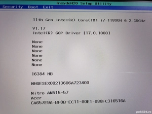 laptop gaming ACER  NITRO 5 - imagine 4