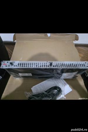 Vând sistem audio complet, format din boxe active + boxe pasive și equalizer profesional dbx - imagine 4