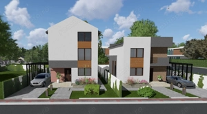 COMISION 0% - VILA PREMIUM P+1+Mansarda - Comuna Berceni