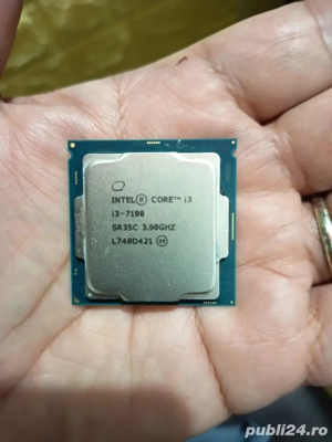 Procesor Intel Core i3 7100 3.9GHz, 3MB SmartCache, 51W, 2 Nuclee, 4 Threads LGA 1151 - imagine 2