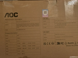 AOC laptop nou in cutia originala  - imagine 5