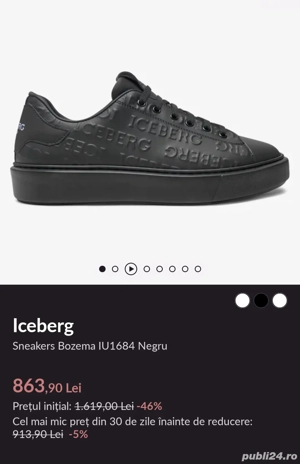 Sneakers Iceberg Piele