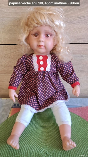 Papusa mare 45cm , anii 90
