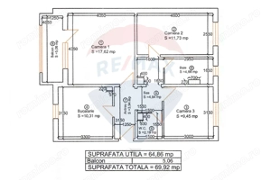 de vânzare apartament 3 camere – Buziaș | Parter | Comision 0% - imagine 14