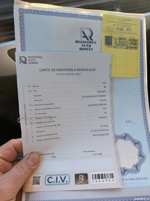 De vanzare Audi, A4,B9, 2,0 TDI, automat, an 2016, cu CIV facut. - imagine 8