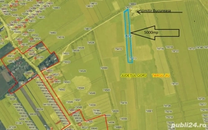 Teren extravilan UAT Tg-Jiu langa cimitir Bucureasa - imagine 2